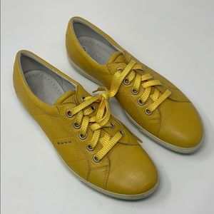ecco sneakers yellow